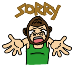 Papa Gorilla sticker #6884967