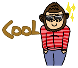 Papa Gorilla sticker #6884969