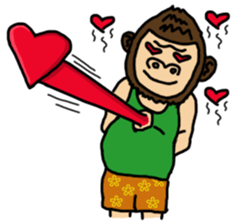 Papa Gorilla sticker #6884979