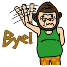 Papa Gorilla sticker #6884982