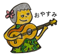 Hula Hula Hula Grandma sticker #6885102