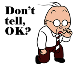 Mr. Yamada, a Japanese gentleman sticker #6885881