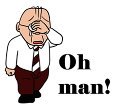 Mr. Yamada, a Japanese gentleman sticker #6885885