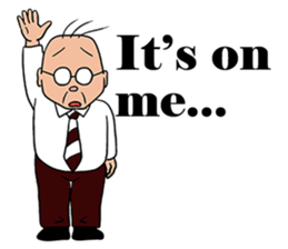 Mr. Yamada, a Japanese gentleman sticker #6885896