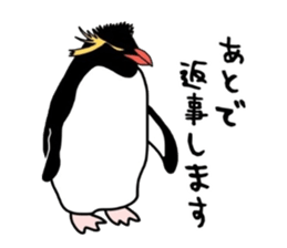 A little polite Penguins sticker #6885952