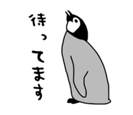 A little polite Penguins sticker #6885961