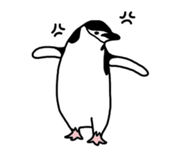 A little polite Penguins sticker #6885974