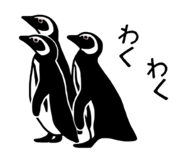A little polite Penguins sticker #6885975