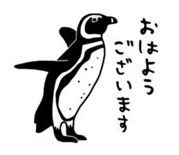 A little polite Penguins sticker #6885976