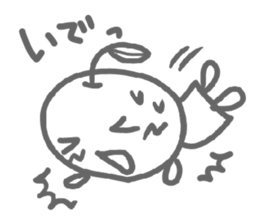 cutie apple 3 sticker #6886070