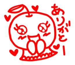 cutie apple 3 sticker #6886100