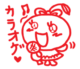 cutie apple 3 sticker #6886102