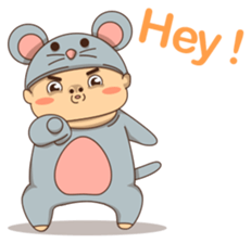 Mouse boy sticker #6886152