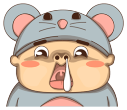 Mouse boy sticker #6886158