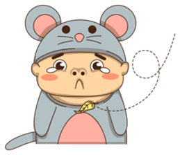 Mouse boy sticker #6886171