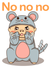 Mouse boy sticker #6886174