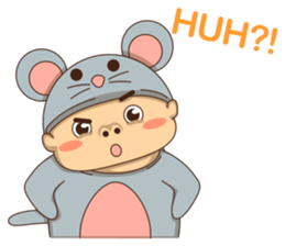 Mouse boy sticker #6886181