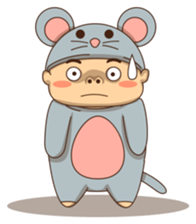 Mouse boy sticker #6886183