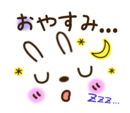 kaomoji rabbit sticker sticker #6886225