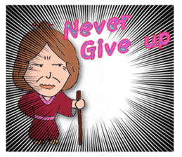 White ninja "ninnosuke"2 sticker #6886296