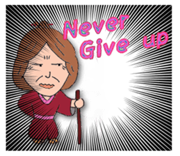 White ninja "ninnosuke"2 sticker #6886296