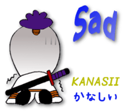 White ninja "ninnosuke"2 sticker #6886298