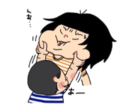 kae-chan and key-kun sticker #6887679