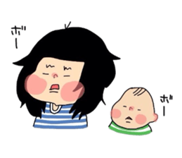 kae-chan and key-kun sticker #6887685