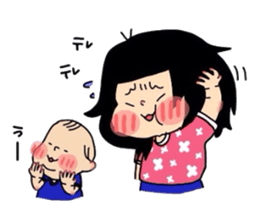 kae-chan and key-kun sticker #6887698
