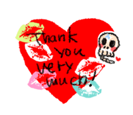 skeleton Skull Sticker sticker #6888140
