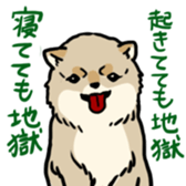 Surreal system dog sticker sticker #6888194