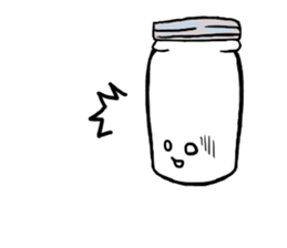 Usable stylish bottle sticker #6888513