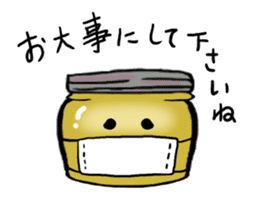 Usable stylish bottle sticker #6888515