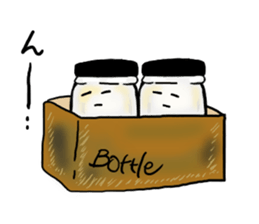 Usable stylish bottle sticker #6888518