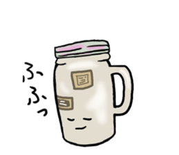 Usable stylish bottle sticker #6888526