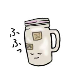 Usable stylish bottle sticker #6888526