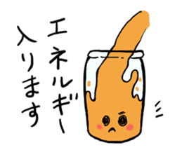 Usable stylish bottle sticker #6888536