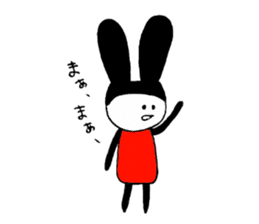 USAGI Pajamacy -How are you?- sticker #6890280