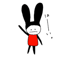 USAGI Pajamacy -How are you?- sticker #6890284