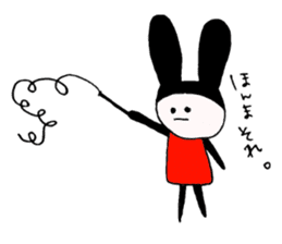 USAGI Pajamacy -How are you?- sticker #6890285