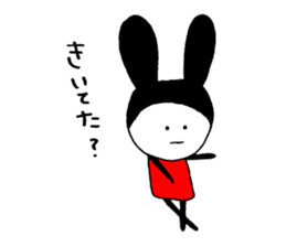 USAGI Pajamacy -How are you?- sticker #6890292
