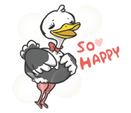 Ostrich Honpo sticker #6890788