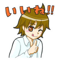 Joke material Sticker sticker #6890915