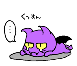 Angel cat & Devil cat sticker #6890962