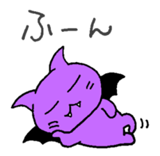 Angel cat & Devil cat sticker #6890967