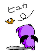 Angel cat & Devil cat sticker #6890969