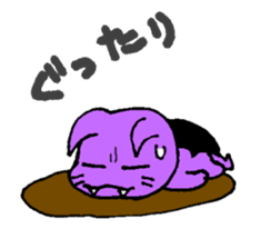 Angel cat & Devil cat sticker #6890970