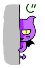 Angel cat & Devil cat sticker #6890972