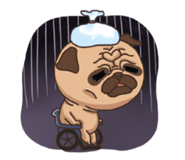Buboo Yuyoo (Pug & Sphynx) sticker #6891069