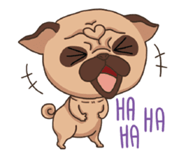 Buboo Yuyoo (Pug & Sphynx) sticker #6891076